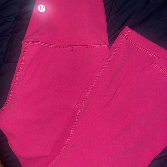 Lululemon Pink Leggings - Picture 1 of 7